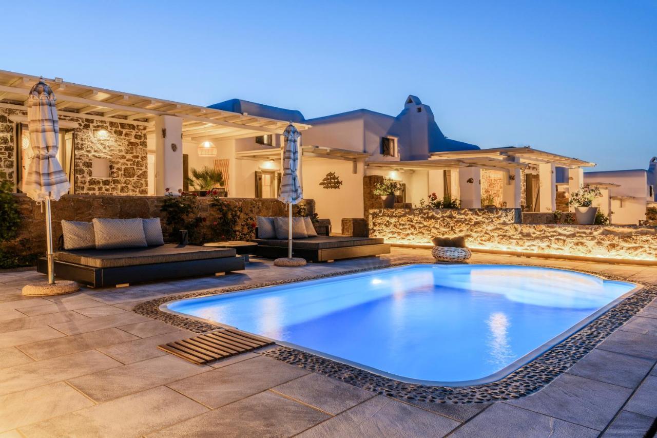 Aurora Mykonos Villas Kalafatis Exterior foto
