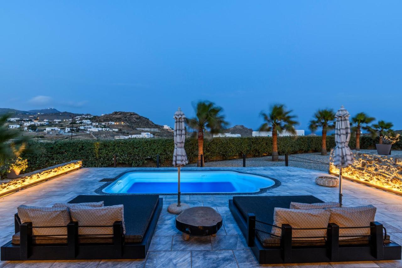 Aurora Mykonos Villas Kalafatis Exterior foto